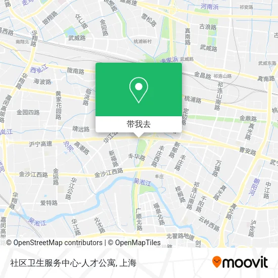 社区卫生服务中心-人才公寓地图