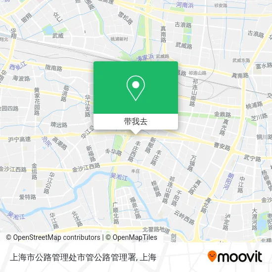 上海市公路管理处市管公路管理署地图