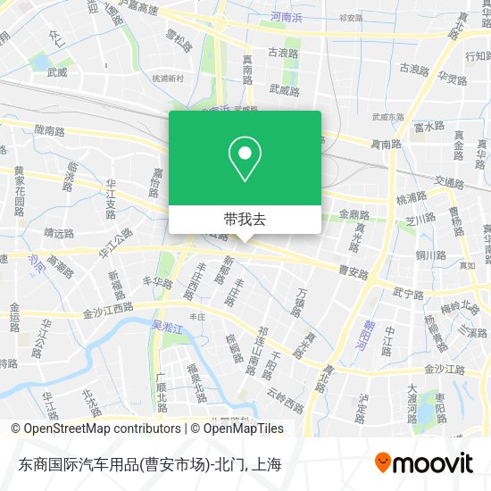东商国际汽车用品(曹安市场)-北门地图