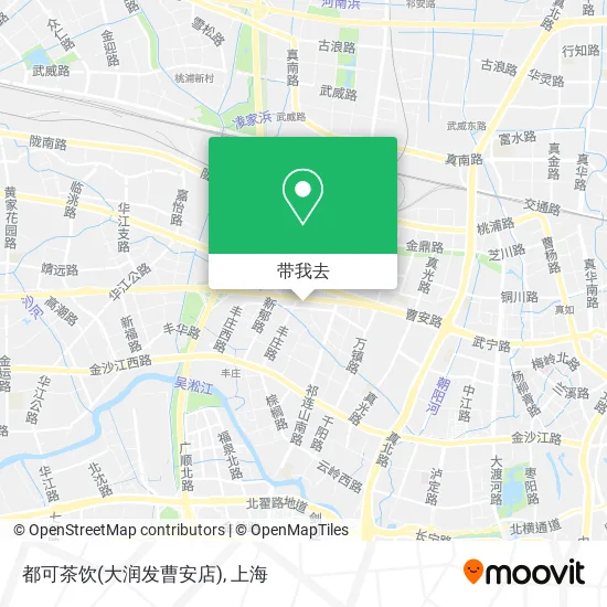 都可茶饮(大润发曹安店)地图