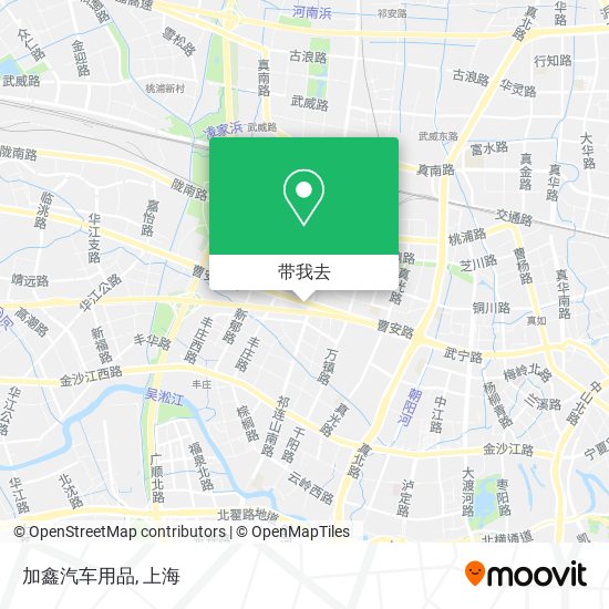 加鑫汽车用品地图