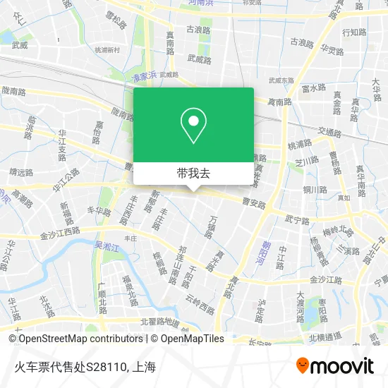 火车票代售处S28110地图