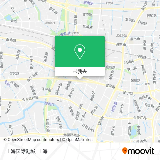 上海国际鞋城地图