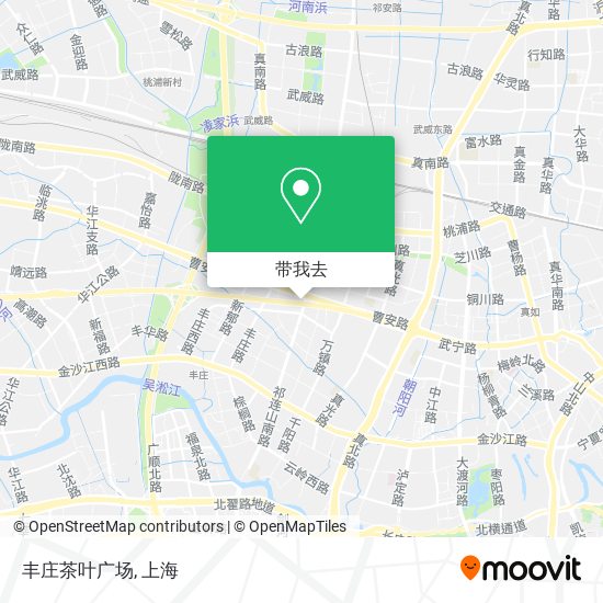 丰庄茶叶广场地图