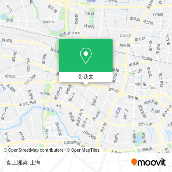 食上湘菜地图