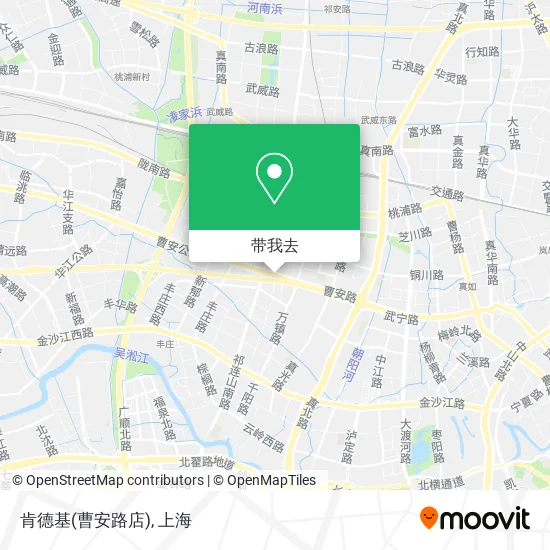 肯德基(曹安路店)地图