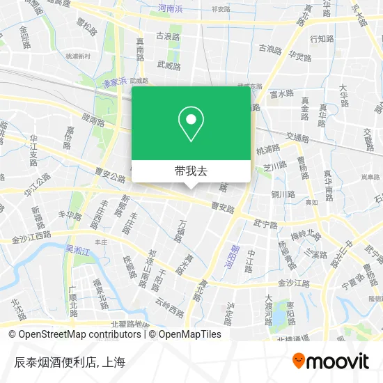 辰泰烟酒便利店地图