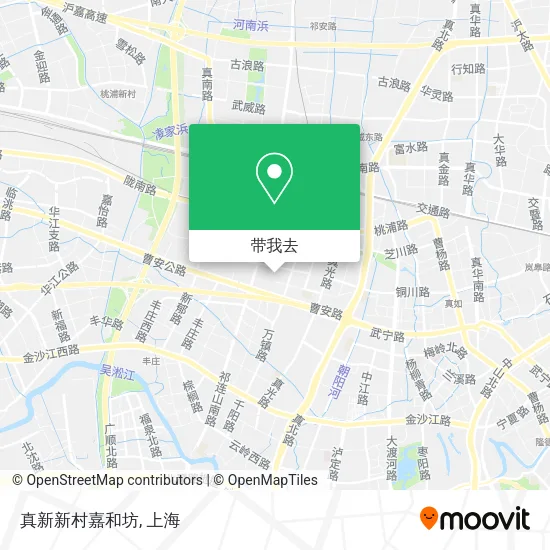 真新新村嘉和坊地图