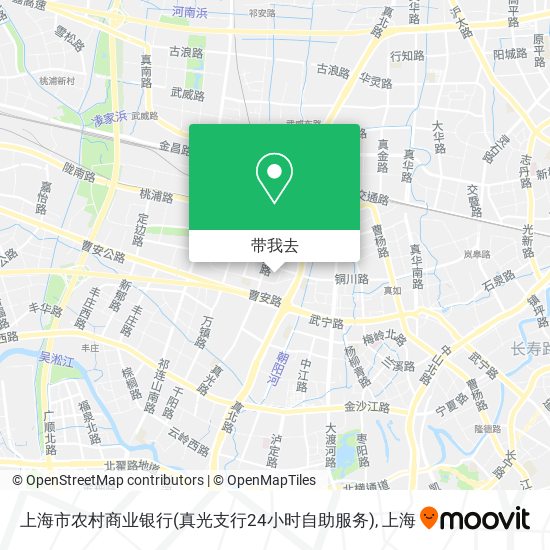 上海市农村商业银行(真光支行24小时自助服务)地图