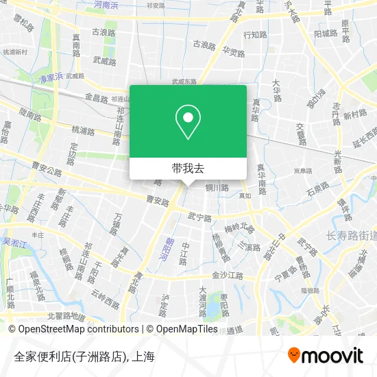 全家便利店(子洲路店)地图