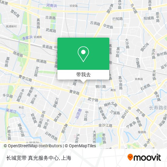 长城宽带  真光服务中心地图
