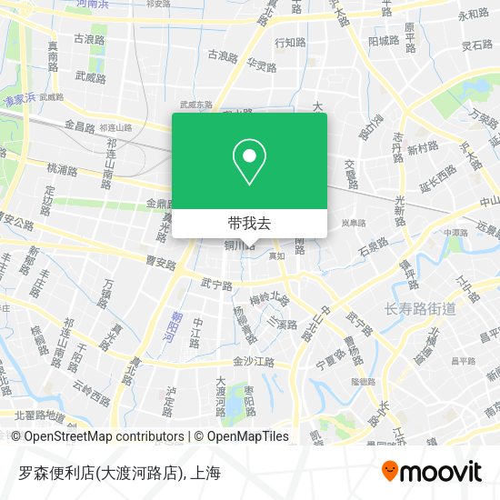罗森便利店(大渡河路店)地图