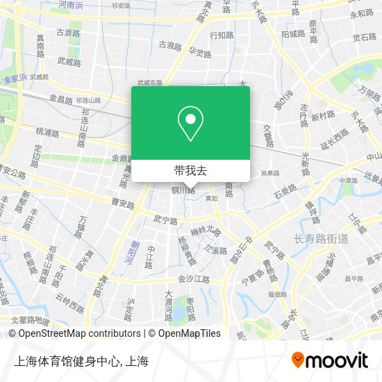 上海体育馆健身中心地图