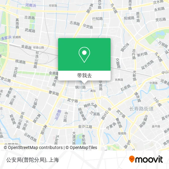 公安局(普陀分局)地图