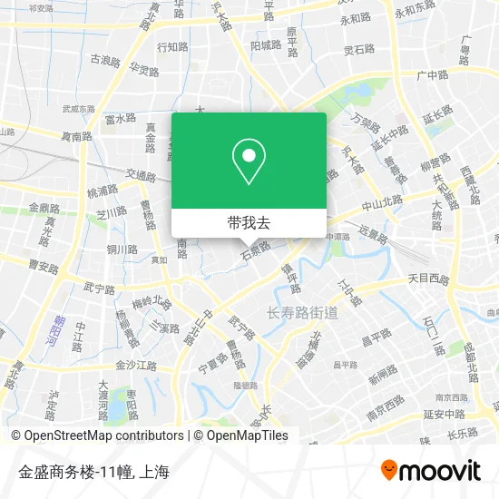 金盛商务楼-11幢地图