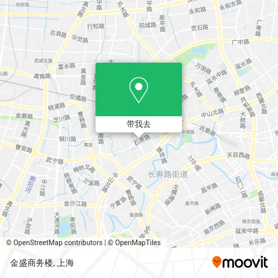 金盛商务楼地图