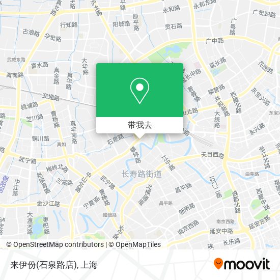 来伊份(石泉路店)地图
