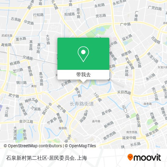 石泉新村第二社区-居民委员会地图