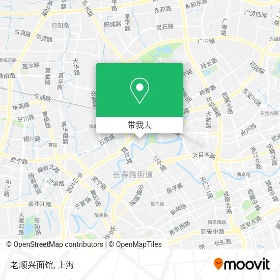 老顺兴面馆地图
