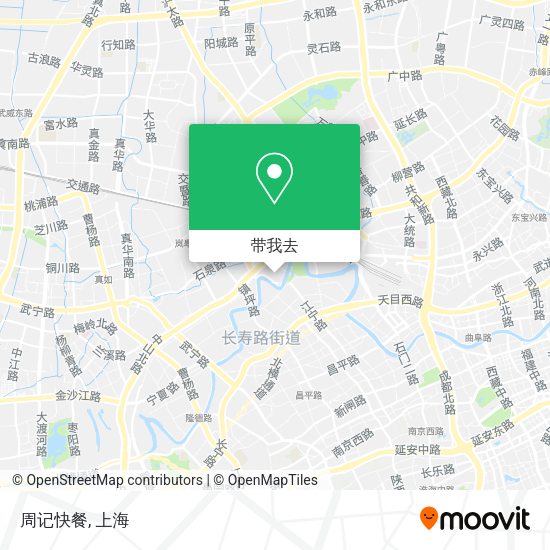 周记快餐地图