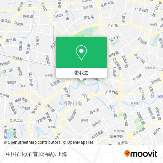 中国石化(石普加油站)地图