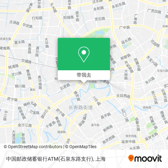 中国邮政储蓄银行ATM(石泉东路支行)地图