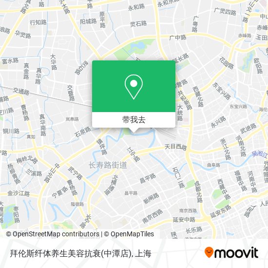 拜伦斯纤体养生美容抗衰(中潭店)地图