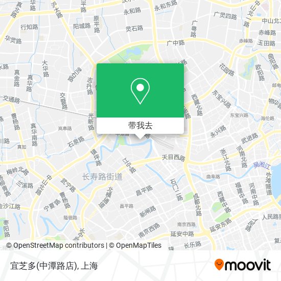 宜芝多(中潭路店)地图