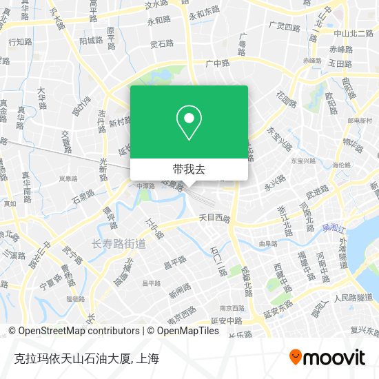克拉玛依天山石油大厦地图