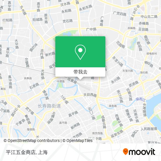 平江五金商店地图