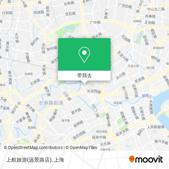 上航旅游(远景路店)地图