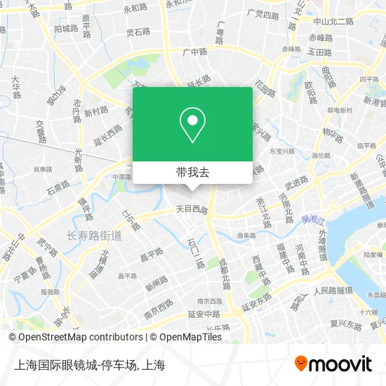 上海国际眼镜城-停车场地图