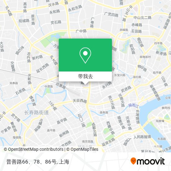 普善路66、78、86号地图