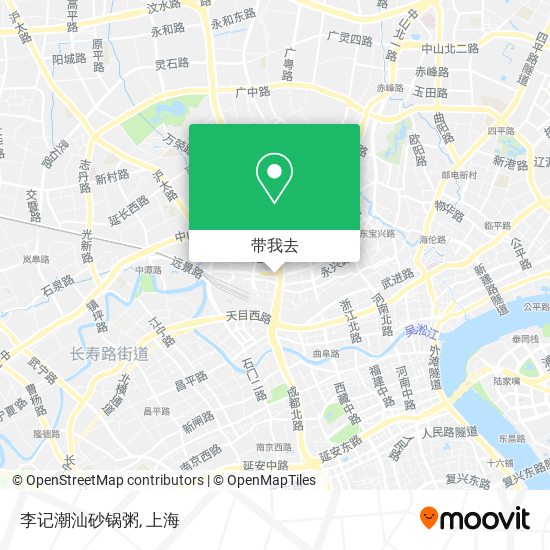 李记潮汕砂锅粥地图