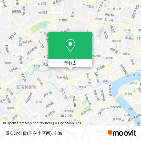 重庆鸡公煲(三兴小区西)地图