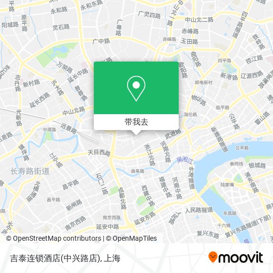 吉泰连锁酒店(中兴路店)地图