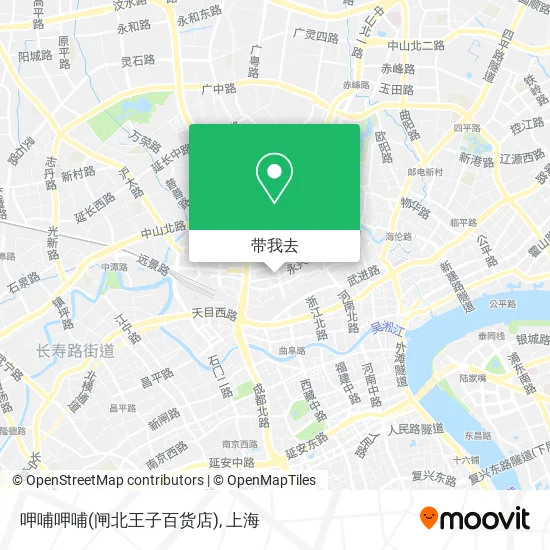 呷哺呷哺(闸北王子百货店)地图