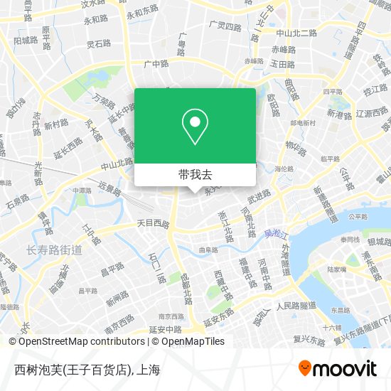 西树泡芙(王子百货店)地图