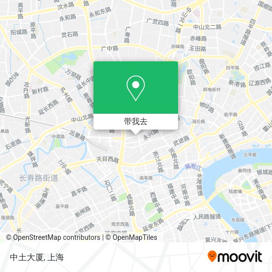 中土大厦地图