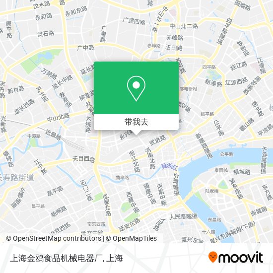 上海金鸥食品机械电器厂地图