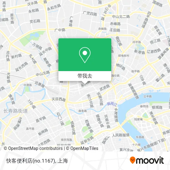 快客便利店(no.1167)地图
