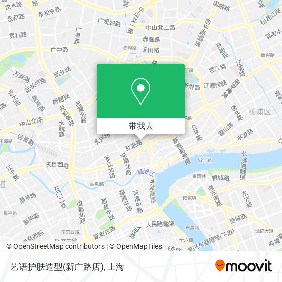 艺语护肤造型(新广路店)地图