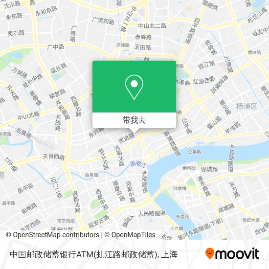 中国邮政储蓄银行ATM(虬江路邮政储蓄)地图