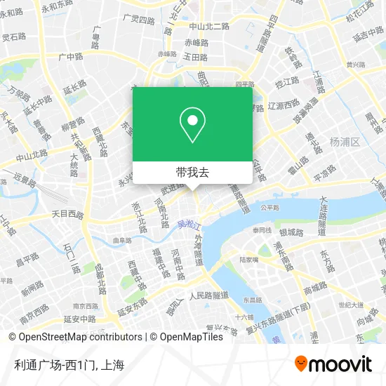 利通广场-西1门地图