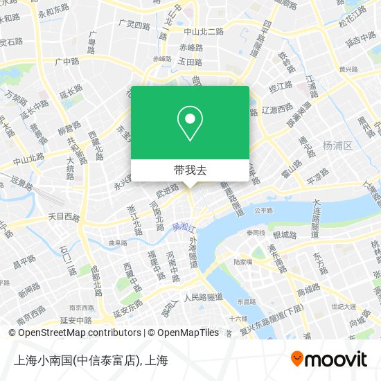 上海小南国(中信泰富店)地图