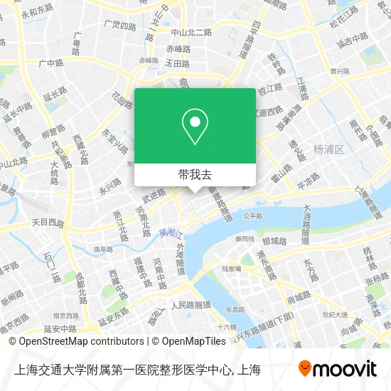 上海交通大学附属第一医院整形医学中心地图