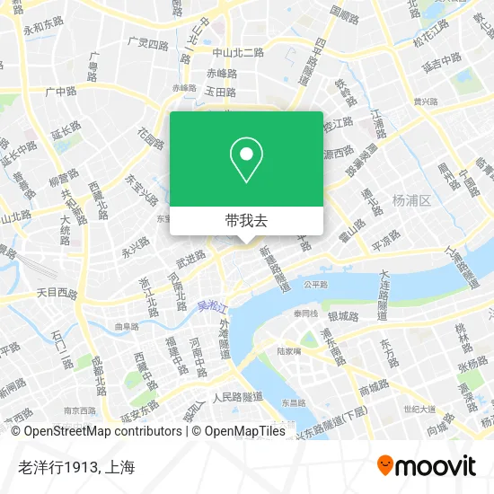 老洋行1913地图