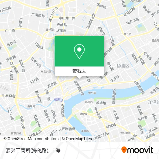 嘉兴工商所(海伦路)地图