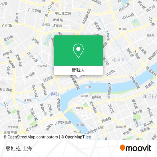 馨虹苑地图