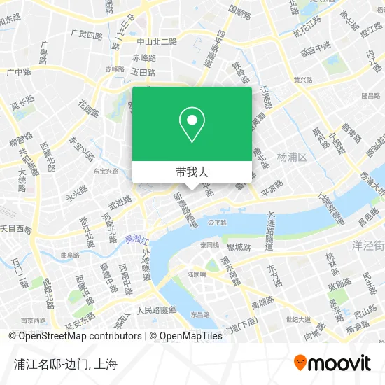 浦江名邸-边门地图